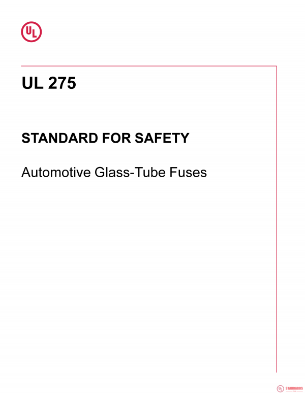 UL 275 PDF UL 275 PDF